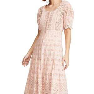 Loveshackfancy Helena dress in pink parfait 💕